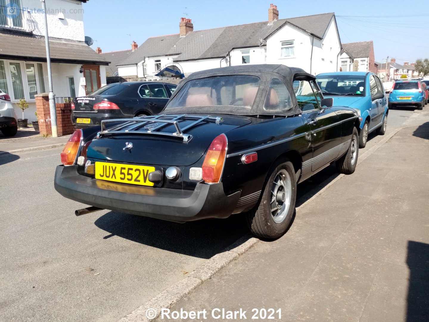 JUX552V, MG B 1st gen Roadster, 1962–1980