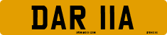 License plate of the United Kingdom, 1963 year system
