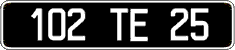 French license plate, FNI