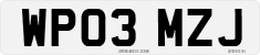 License plate of the United Kingdom, 2001 year system