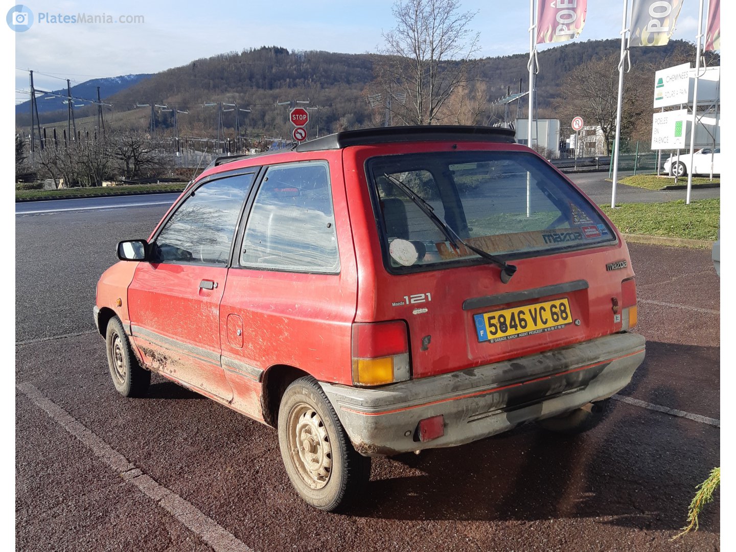 5846 VC 68, Mazda 121 1st gen (DA), 1987–1991