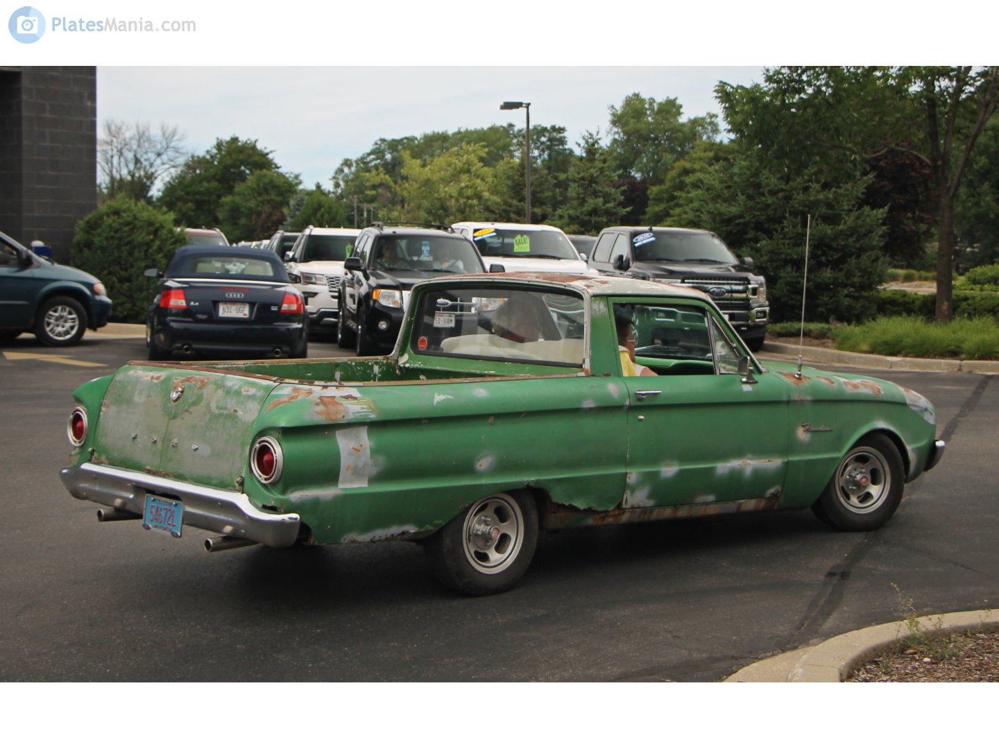 54672L, Ford Ranchero 2nd gen (66; NA-market), 1959–1961