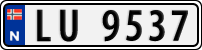 License plate of Norway, Trailers, motorcycles, special vehicles