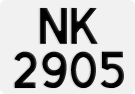 License plate of Norway, Trailers, motorcycles, special vehicles