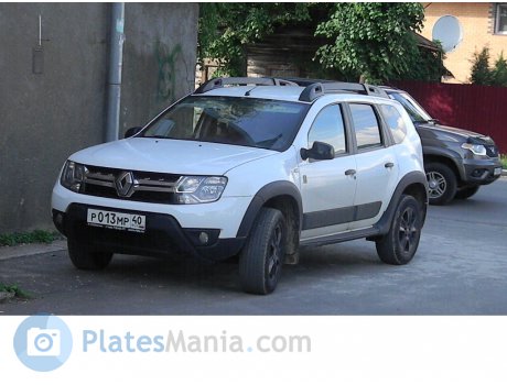 р013мр40, Renault Duster