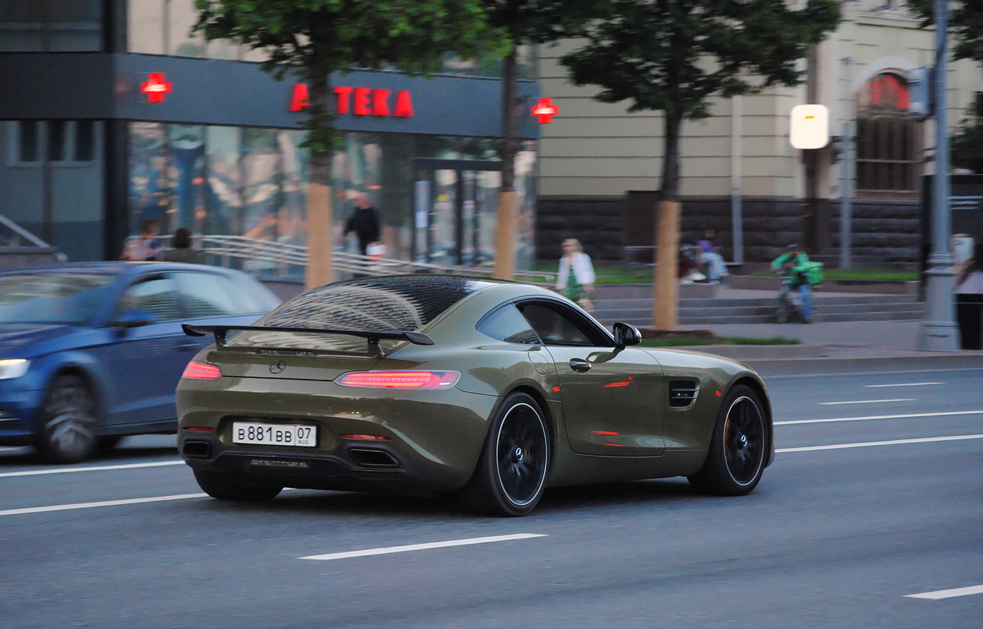 в 881 вв 07, Mercedes-Benz AMG GT 1st gen Coupé (C190), 2014–2022