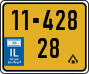 License plate of Israel, Regular plates