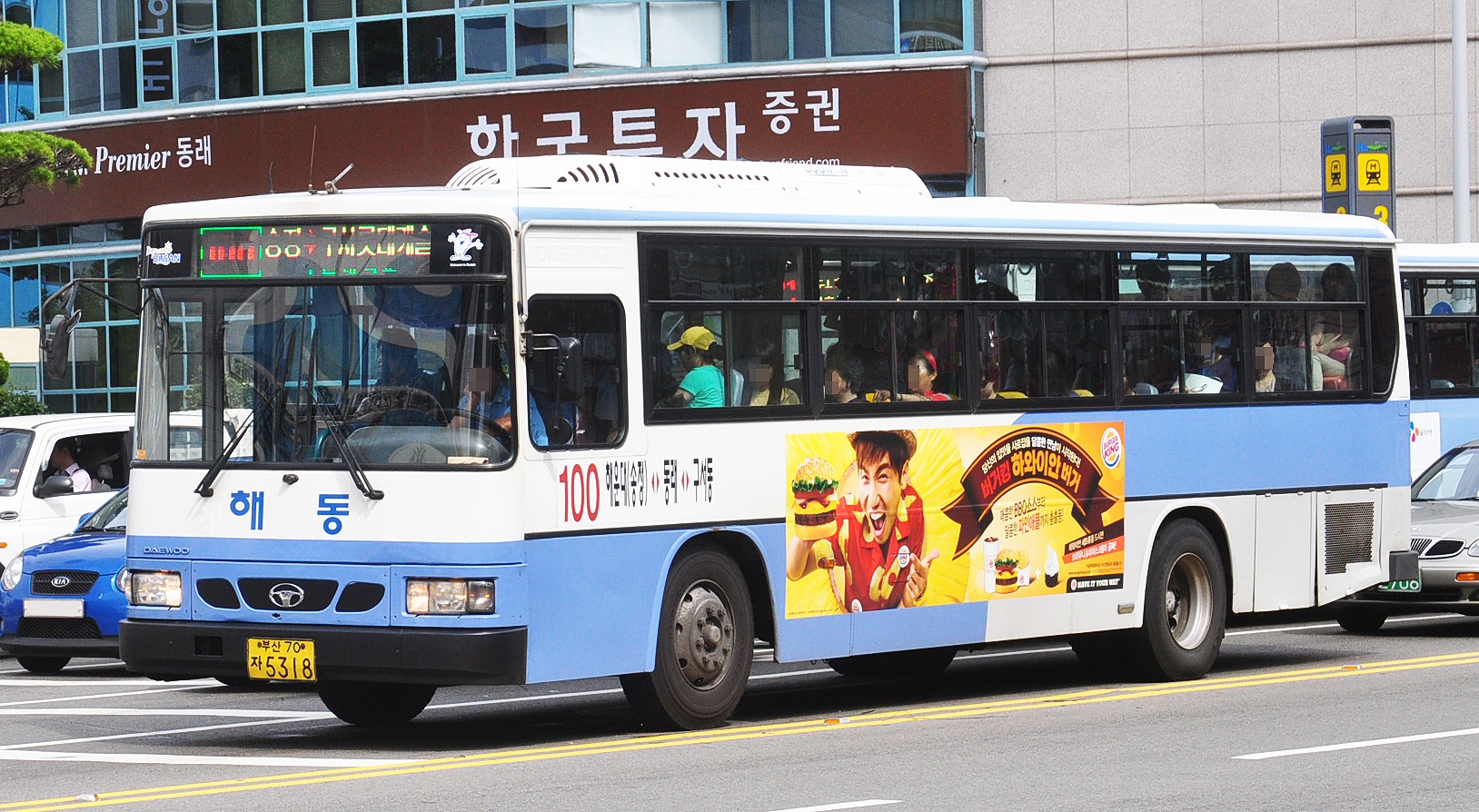 부산70자 5318, Daewoo BS BS106 Royal City, 1st facelift, 1997–2008