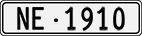 License plate of Switzerland, Cars