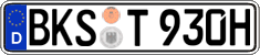 German license plate, Plates for oldtimers (type 