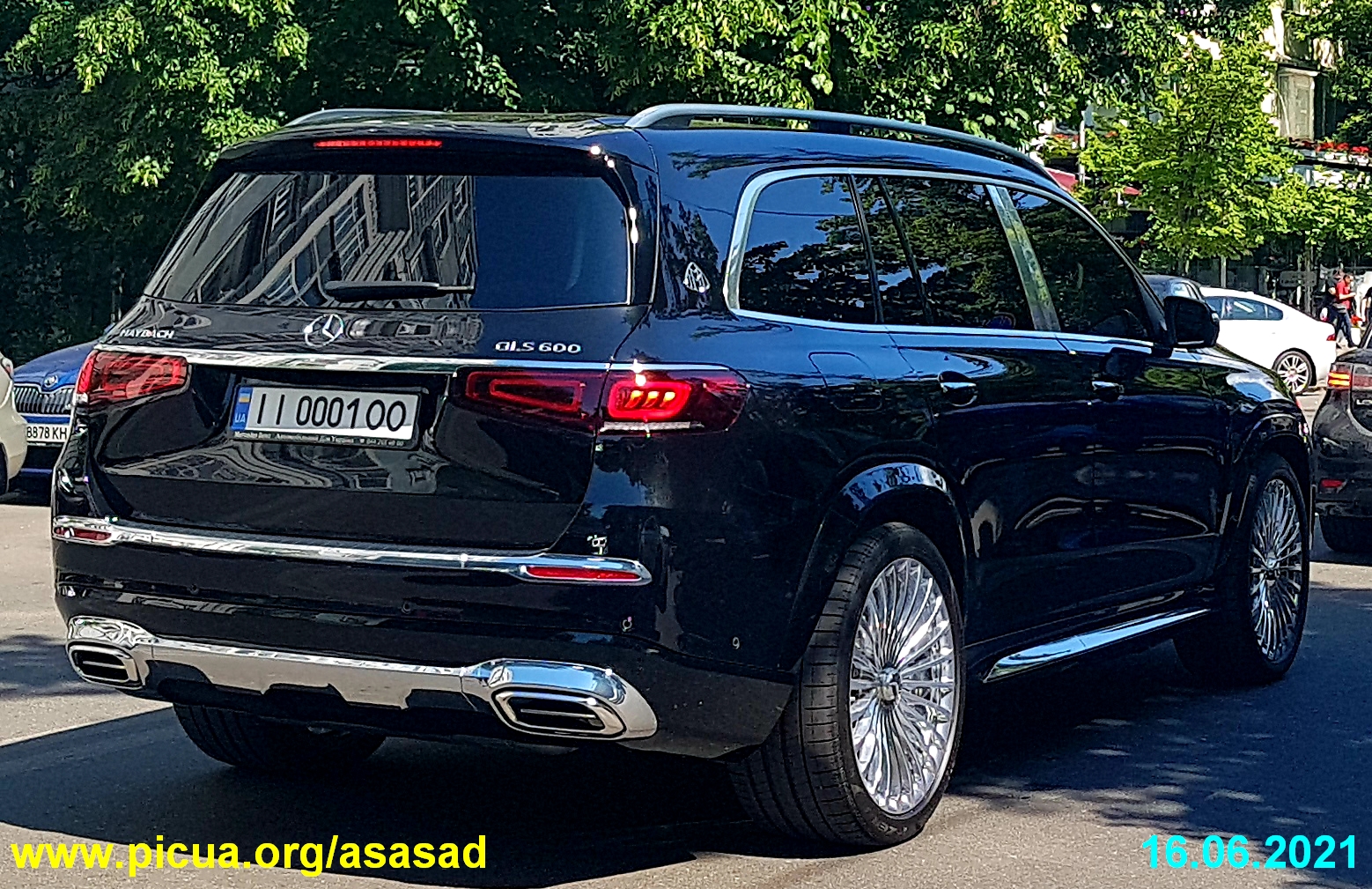 II 0001 OO, Mercedes-Benz GLS-Klasse 2nd gen Maybach (X167), 2020–2023