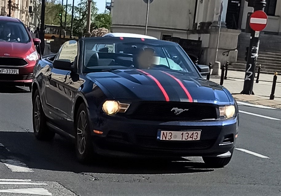 N3 1343, Ford Mustang 5th gen 2-door Coupé (S197), 1st facelift, 2009–2012