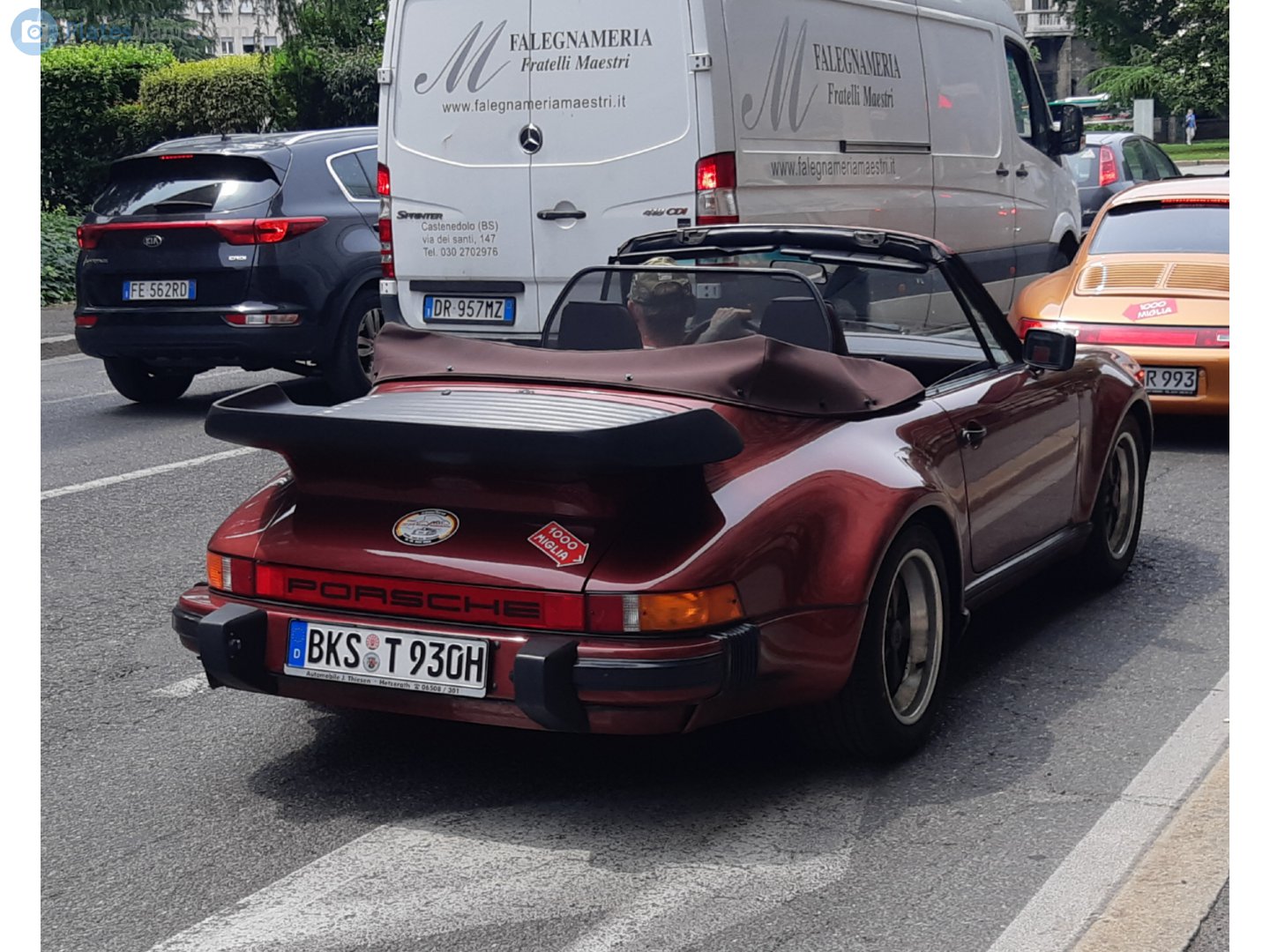 BKS T 930 H, Porsche 911 2nd gen Cabrio (930, G-Modell), 1984–1989