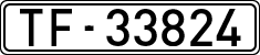 License plates of Spain, 1900 year series