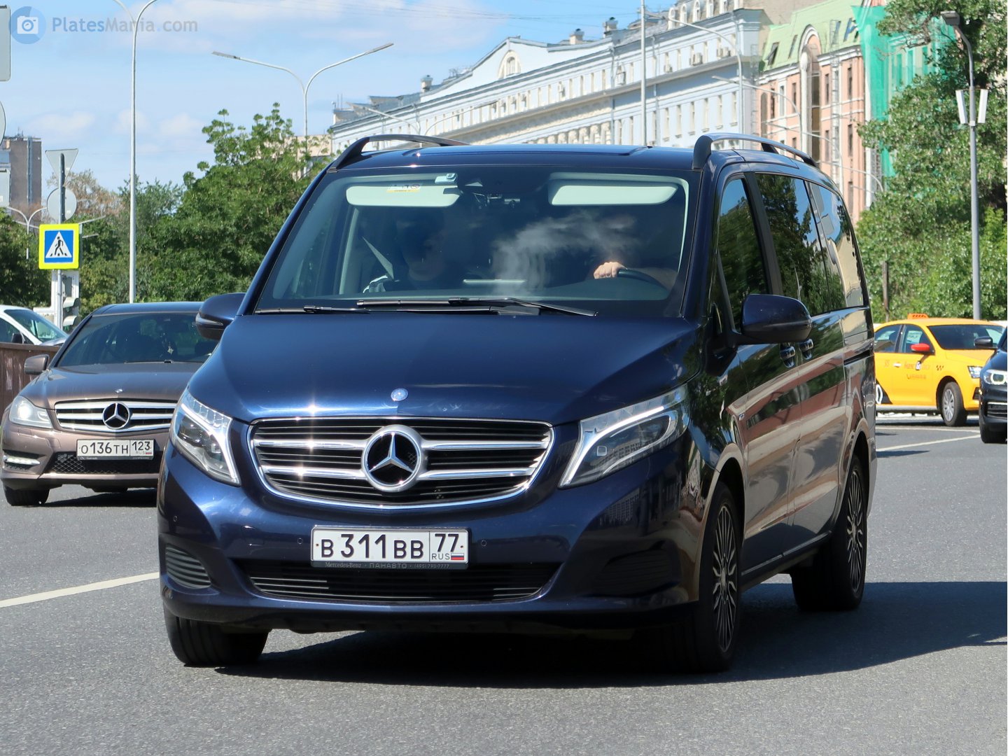 в 311 вв 77, Mercedes-Benz V-Klasse 3rd gen (W447), 2014–2023