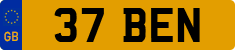 License plate of the United Kingdom, 1932 year system