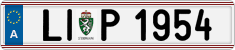 License plate of Austria, Vanity Plates