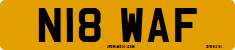 License plate of the United Kingdom, 1983 year system