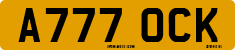 License plate of the United Kingdom, 1983 year system
