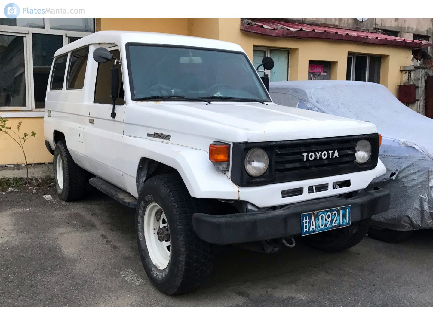 甘A·09211, Toyota Land Cruiser 70 3-door Troop Carrier (J75/J78), 1984–2007