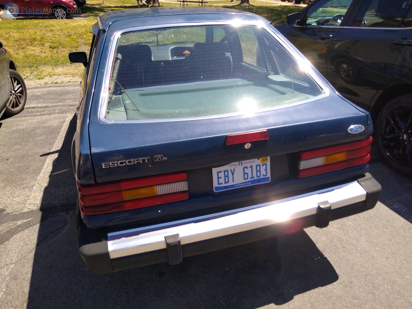 EBY 6183, Ford Escort 3rd gen 5-door Hatch (58; NA-market), 1980–1985