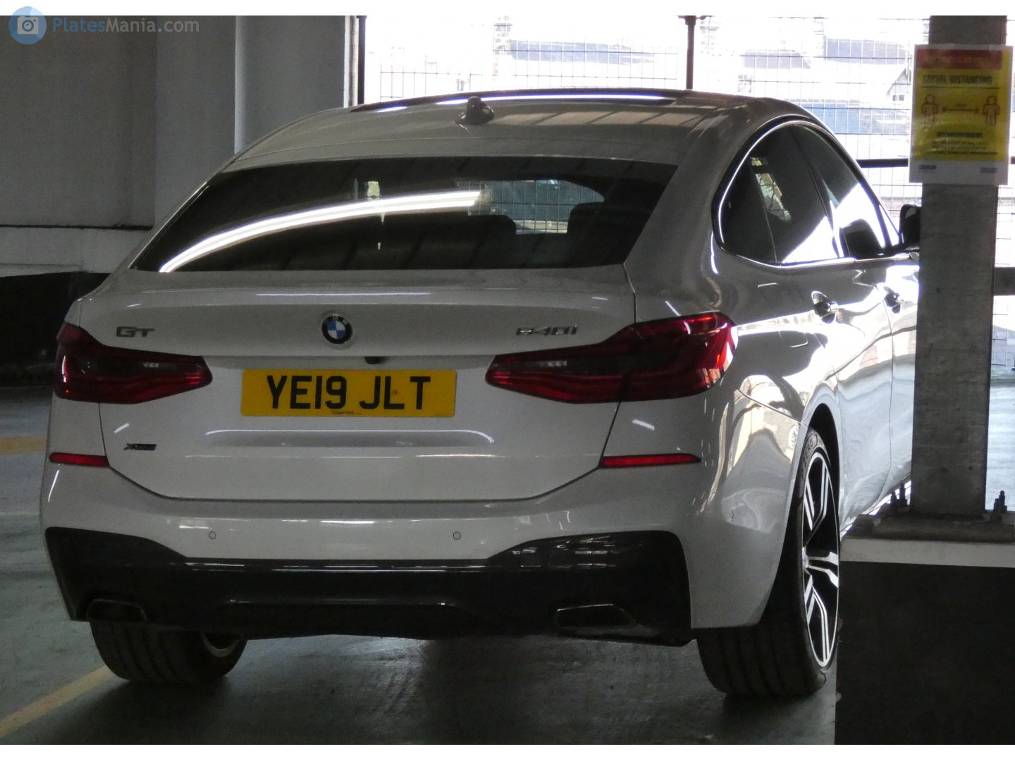 YE19JLT, BMW 6 Series 4th gen Gran Turismo (G32), 2017–