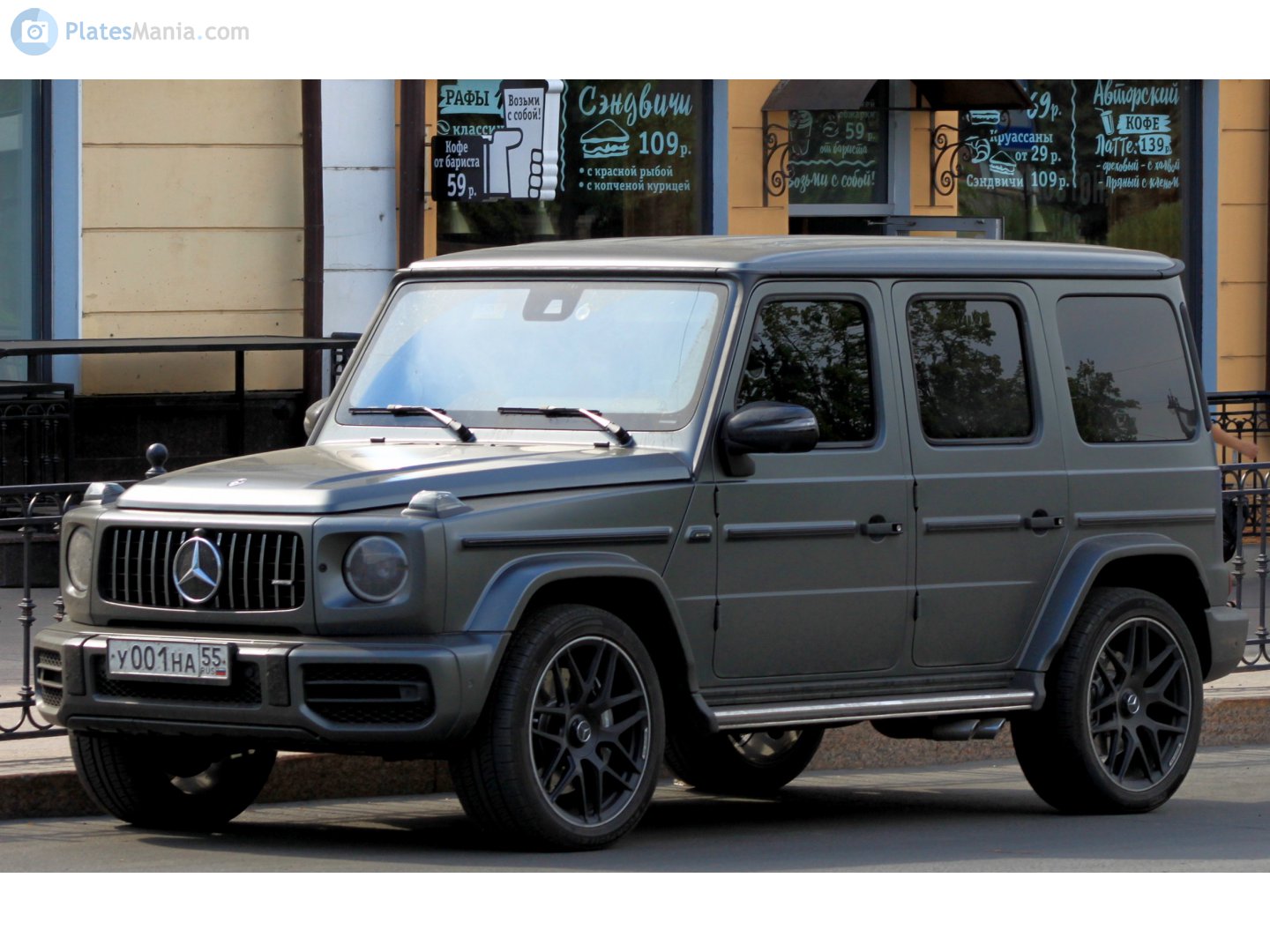 у 001 на 55, Mercedes-Benz G-Klasse 2nd gen (W463/W465), 2018­–