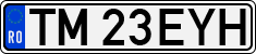 License plate of Romania, Regular plates