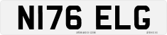 License plate of the United Kingdom, 1983 year system