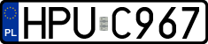 License plates of Poland, Authorities