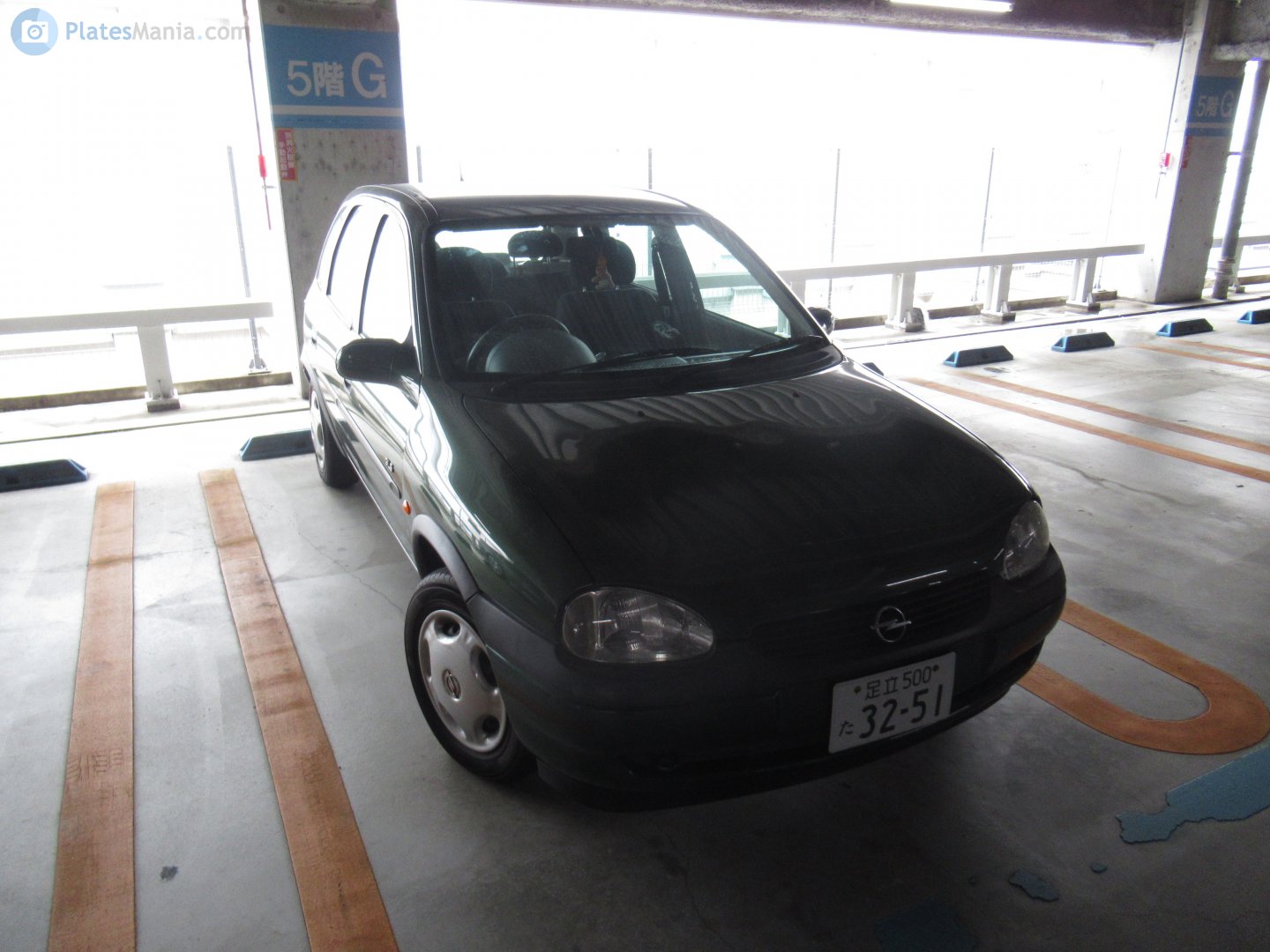 足立 500 た 3251, Opel Vita 1st gen 5-door Hatch (B; S93), 1995–2000