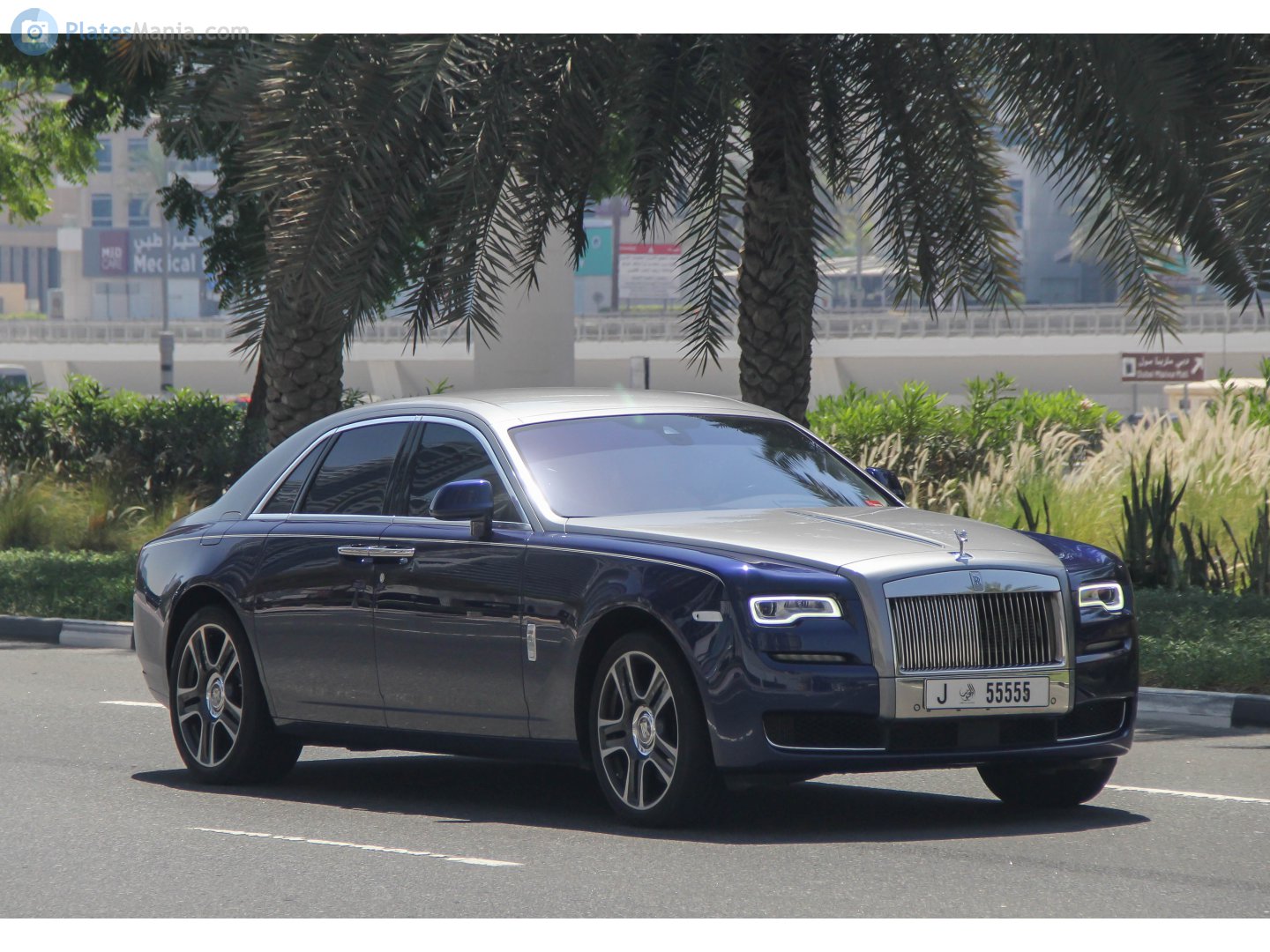 J 55555, Rolls-Royce Ghost 1st gen (RR4), facelift, 2014–2020