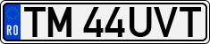 License plate of Romania, Regular plates