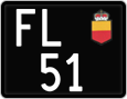 License plate of Liechtenstein, Motorcycles