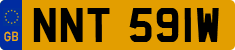 License plate of the United Kingdom, 1963 year system