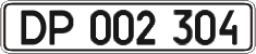 License plate Ukraine, Diplomatic