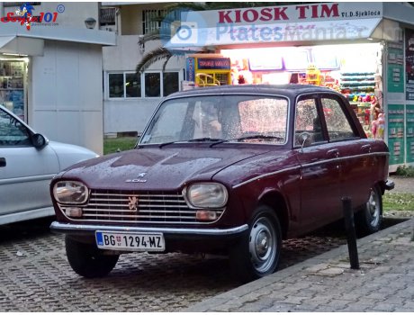 BG 1294-MZ, Peugeot 204