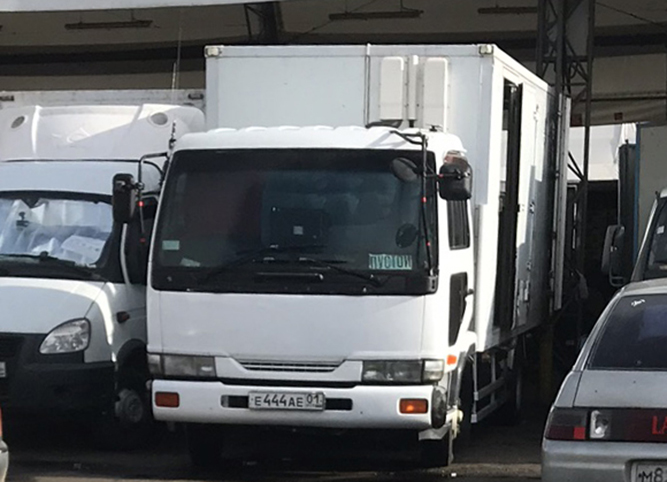 е 444 ае 01, Nissan Diesel Condor Medium 3rd gen, 1993–1999