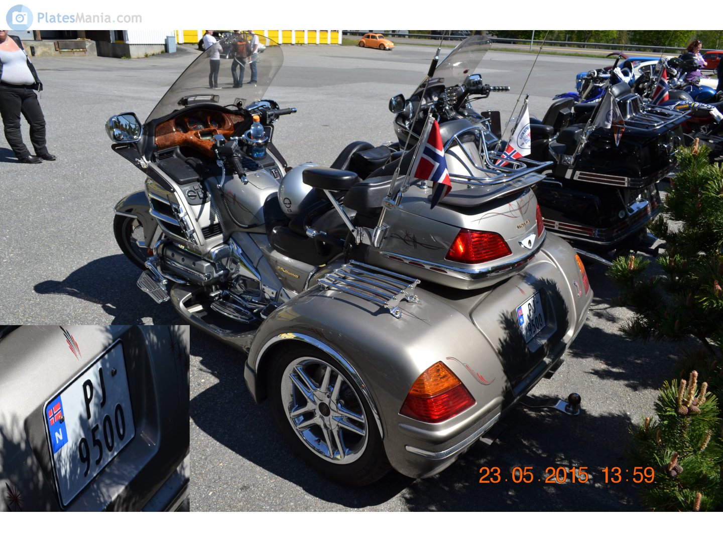 PJ 9500, Honda Gold Wing 5th gen GL1800 (SC47), 2001–2017