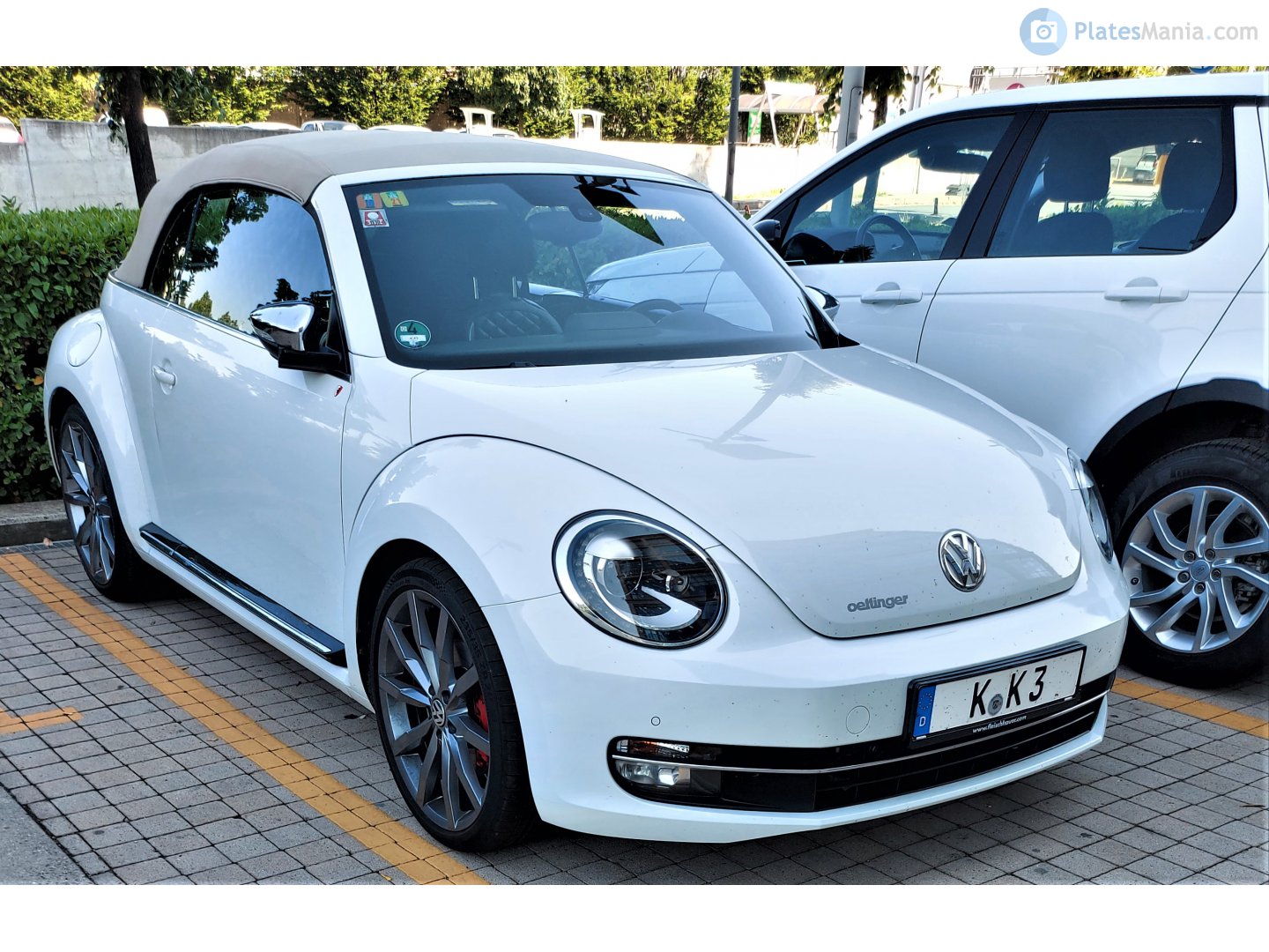 K K 3, Volkswagen Beetle 3rd gen Cabrio (A5), 2012–2016