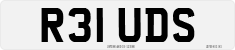 License plate of the United Kingdom, 1983 year system