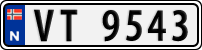License plate of Norway, Trailers, motorcycles, special vehicles