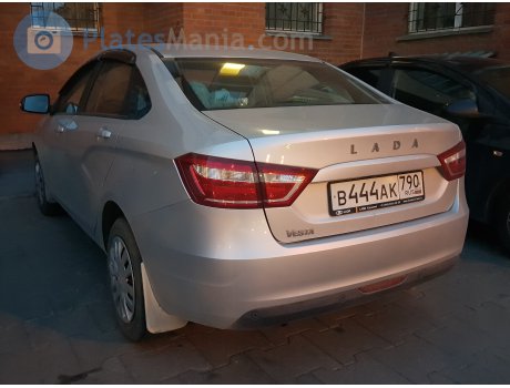 в444ак790, Lada (VAZ) Vesta