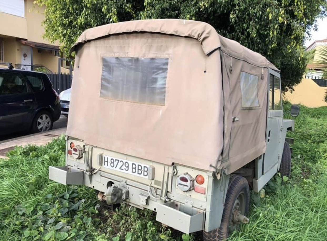 H 8729 BBB, Santana Land Rover 109 Militar 