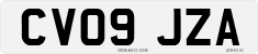 License plate of the United Kingdom, 2001 year system