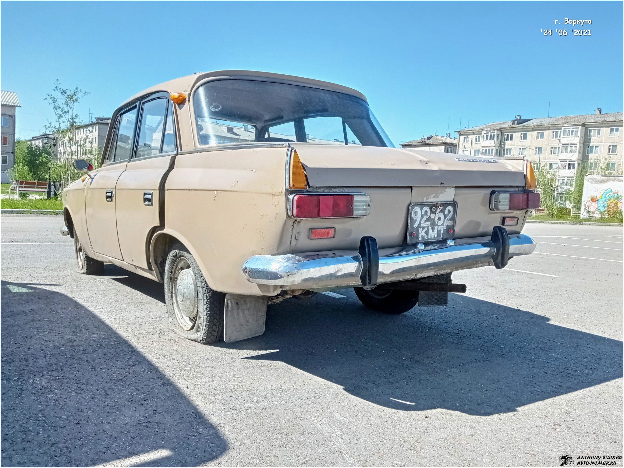 9262 КМТ, Izh Москвич-408/412 (Moskvich-408/412) 412ИЭ, 1970–1982