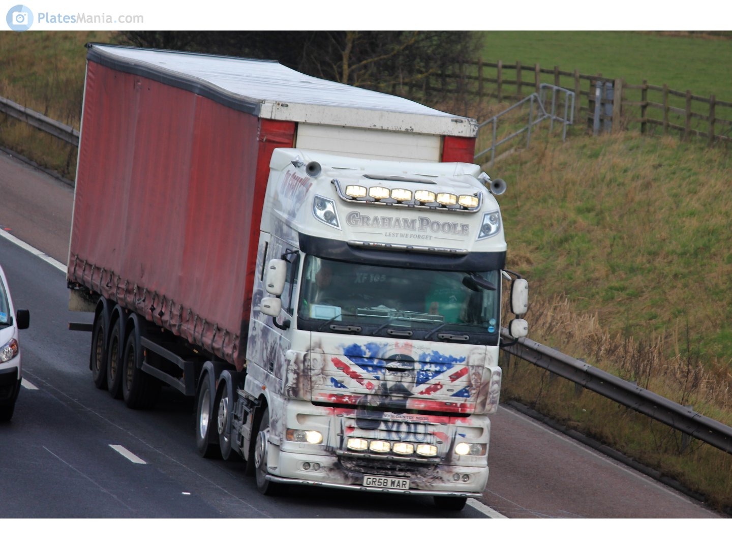 GR58WAR, DAF XF 3rd gen (XF105), 2006–2020