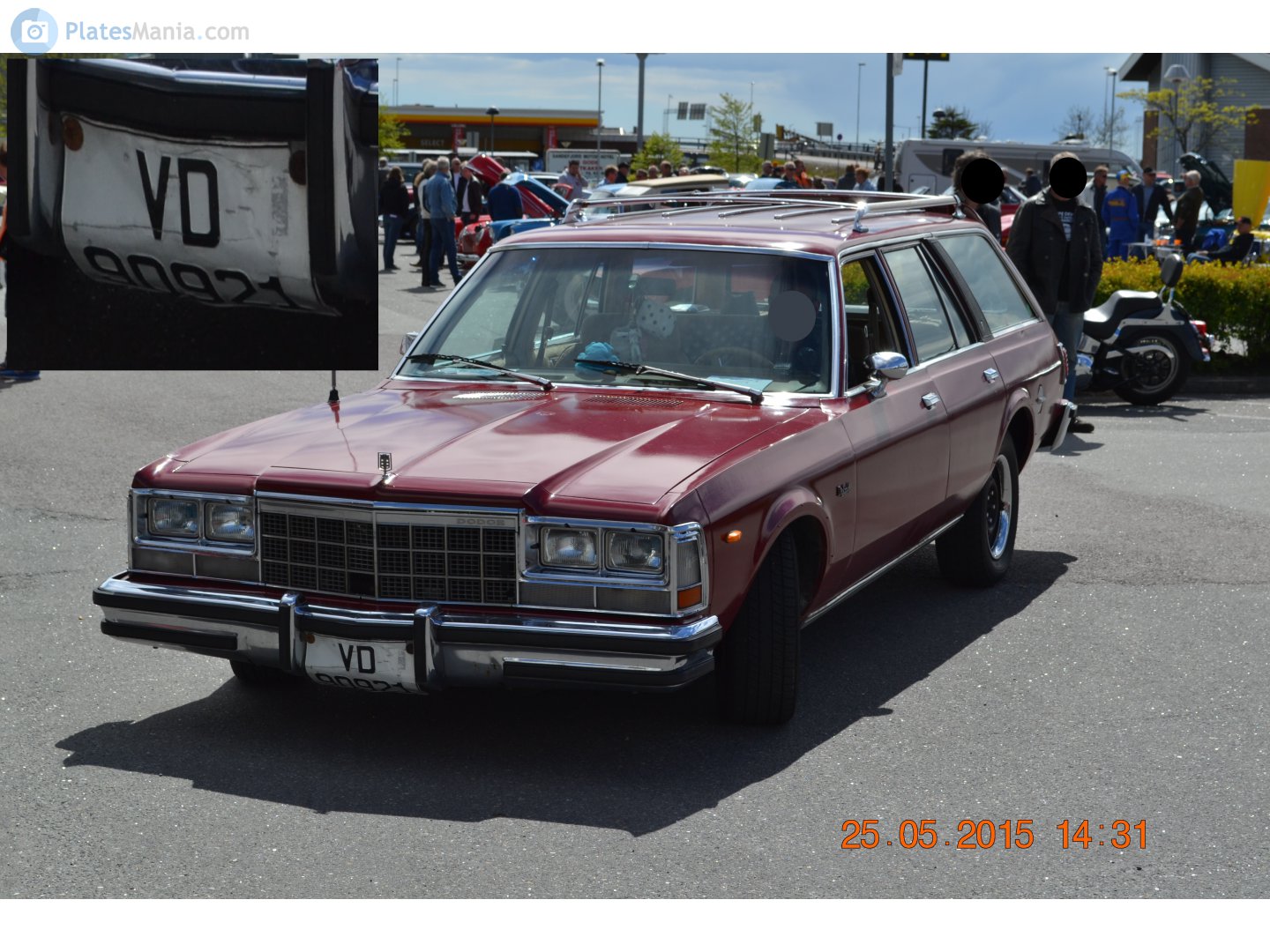 VD 90921, Dodge Diplomat 1st gen 5-door Station Wagon (45; M-body), 1977–1979