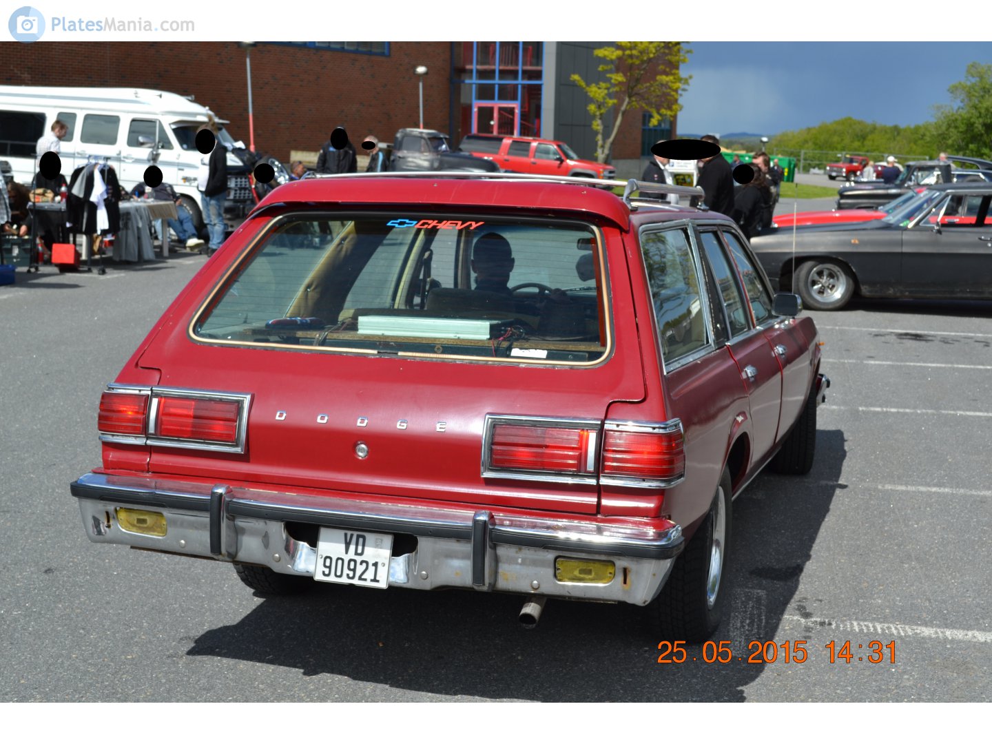 VD 90921, Dodge Diplomat 1st gen 5-door Station Wagon (45; M-body), 1977–1979