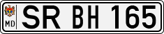 License plate of Moldova, Cars (1992)